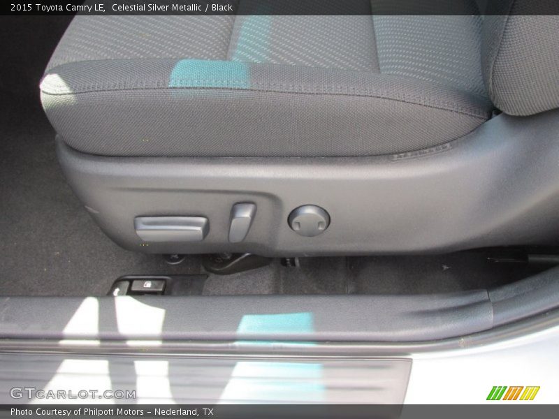 Celestial Silver Metallic / Black 2015 Toyota Camry LE