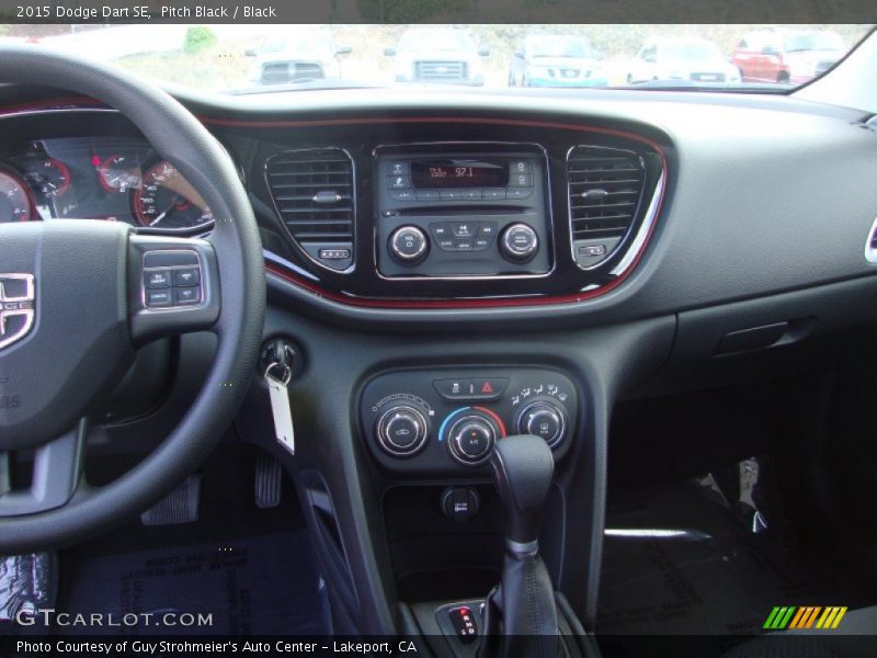 Pitch Black / Black 2015 Dodge Dart SE