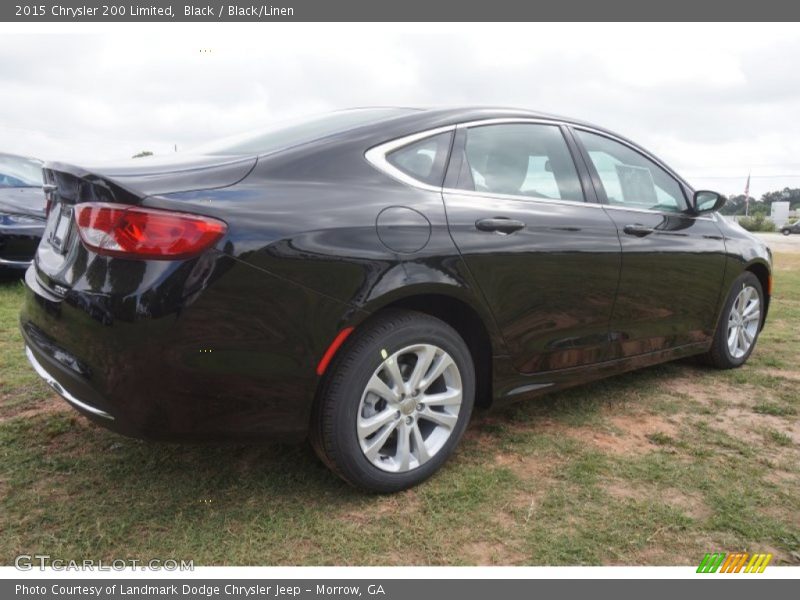 Black / Black/Linen 2015 Chrysler 200 Limited