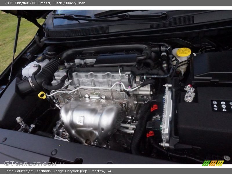 Black / Black/Linen 2015 Chrysler 200 Limited