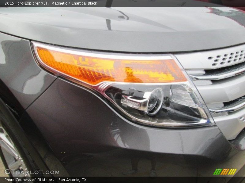 Magnetic / Charcoal Black 2015 Ford Explorer XLT