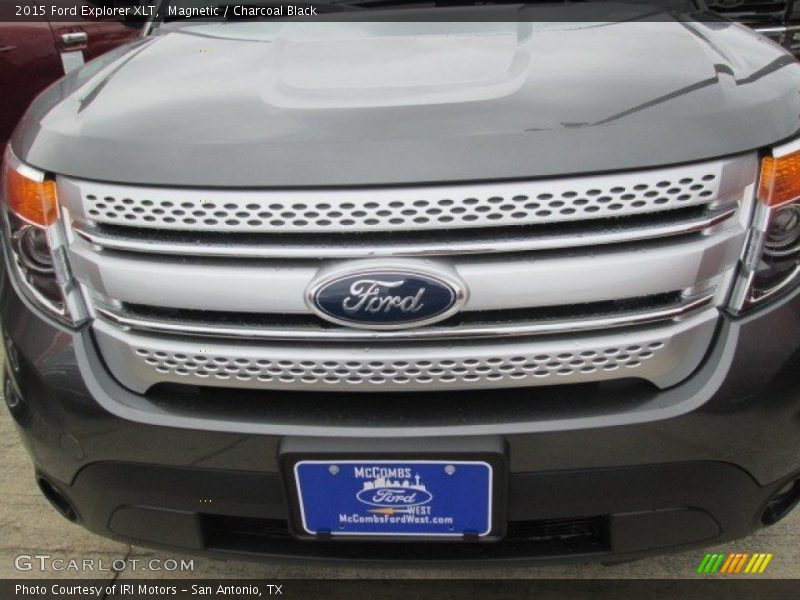 Magnetic / Charcoal Black 2015 Ford Explorer XLT
