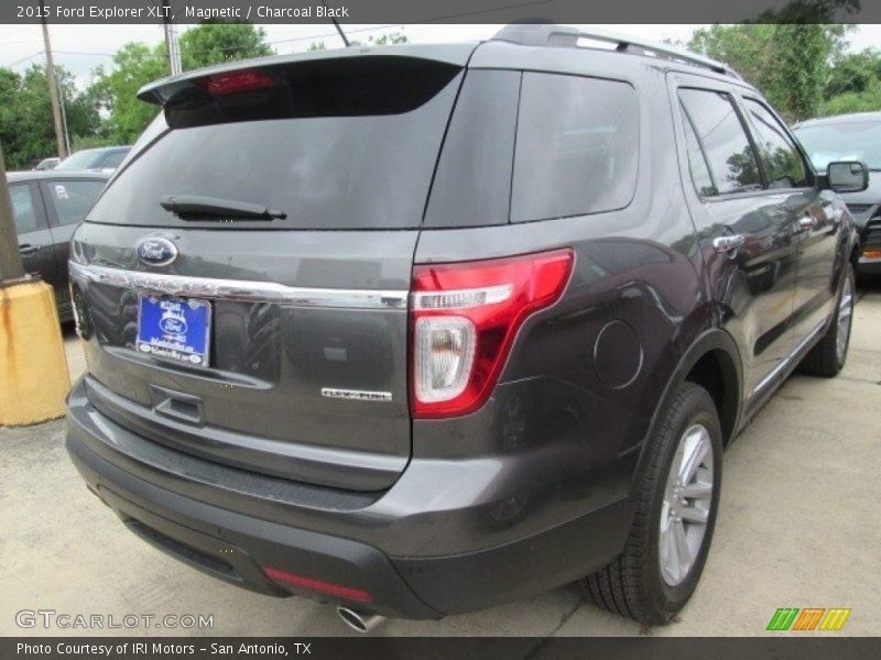 Magnetic / Charcoal Black 2015 Ford Explorer XLT
