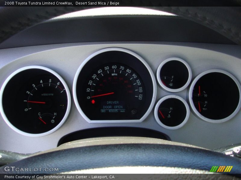 Desert Sand Mica / Beige 2008 Toyota Tundra Limited CrewMax