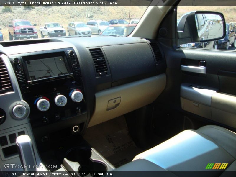 Desert Sand Mica / Beige 2008 Toyota Tundra Limited CrewMax
