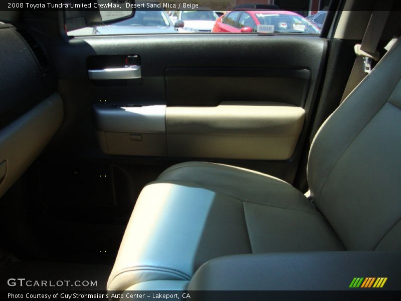 Desert Sand Mica / Beige 2008 Toyota Tundra Limited CrewMax