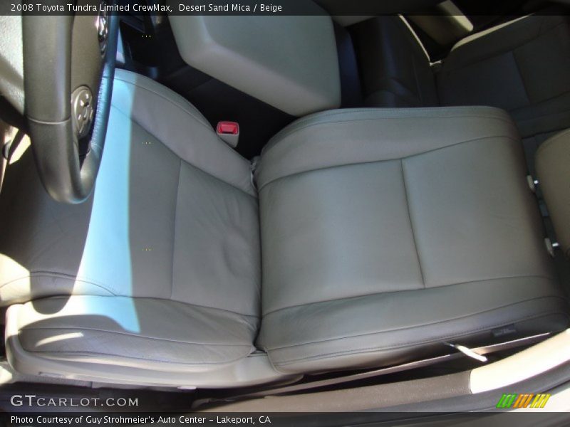 Desert Sand Mica / Beige 2008 Toyota Tundra Limited CrewMax