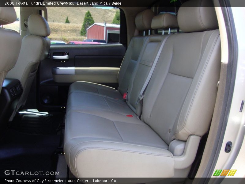 Desert Sand Mica / Beige 2008 Toyota Tundra Limited CrewMax