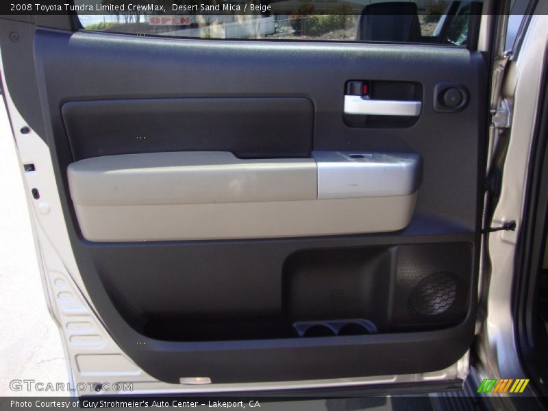 Desert Sand Mica / Beige 2008 Toyota Tundra Limited CrewMax