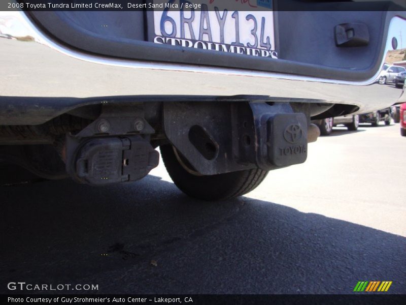 Desert Sand Mica / Beige 2008 Toyota Tundra Limited CrewMax