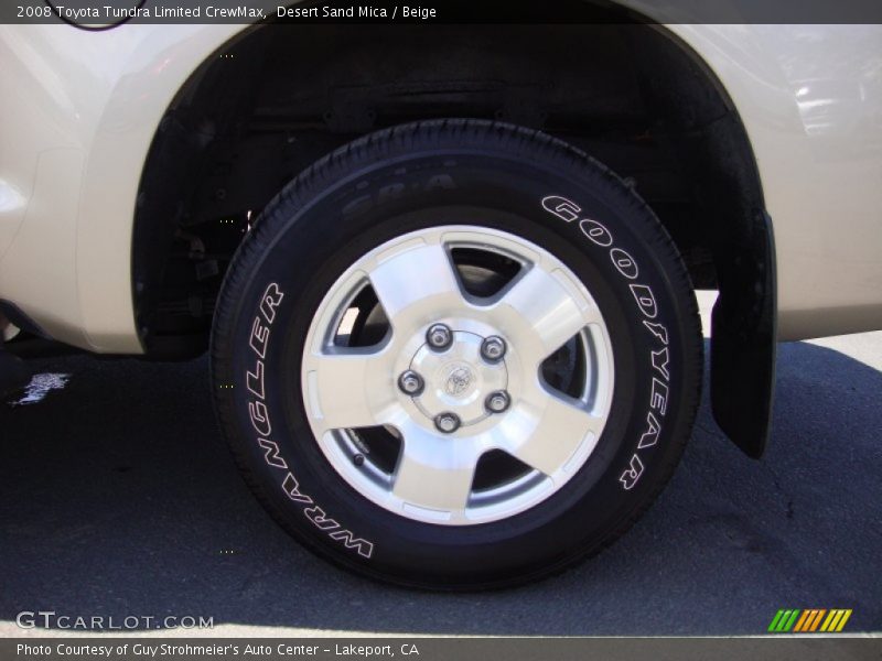 Desert Sand Mica / Beige 2008 Toyota Tundra Limited CrewMax