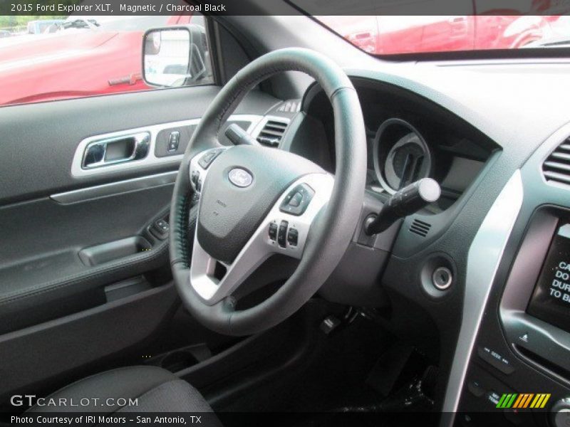 Magnetic / Charcoal Black 2015 Ford Explorer XLT
