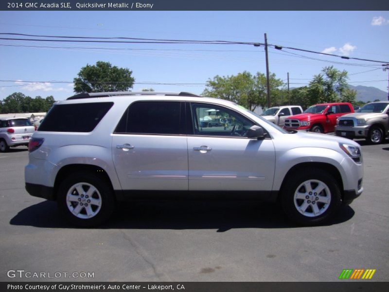 Quicksilver Metallic / Ebony 2014 GMC Acadia SLE