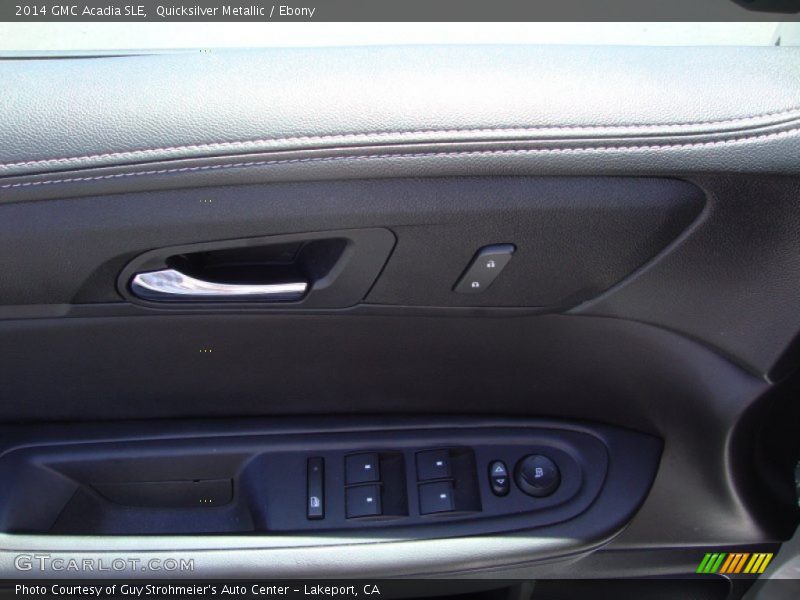 Quicksilver Metallic / Ebony 2014 GMC Acadia SLE
