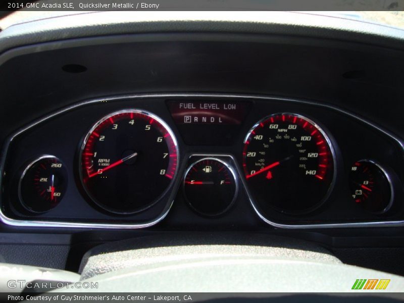 Quicksilver Metallic / Ebony 2014 GMC Acadia SLE