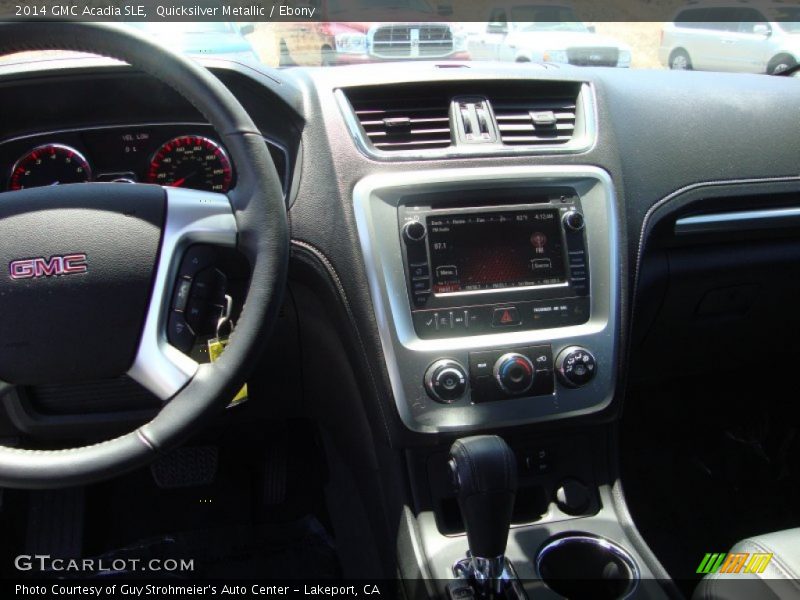 Quicksilver Metallic / Ebony 2014 GMC Acadia SLE