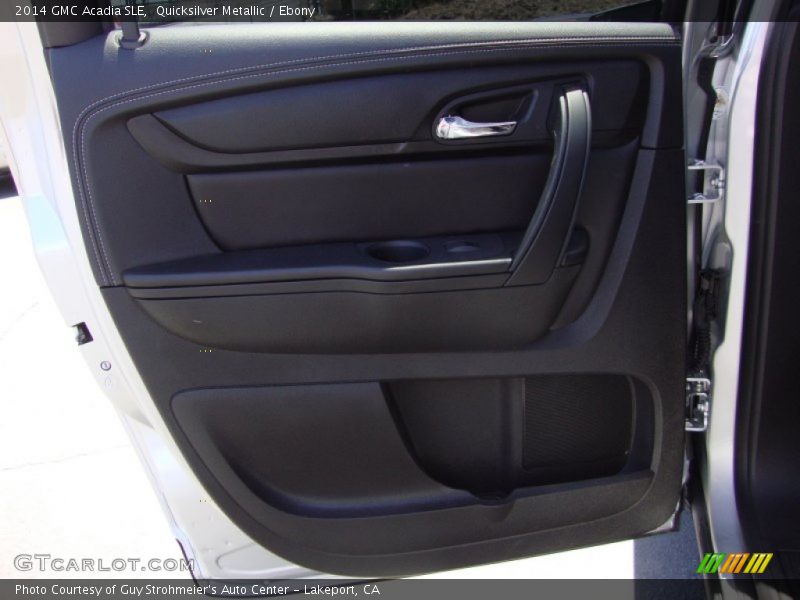Quicksilver Metallic / Ebony 2014 GMC Acadia SLE