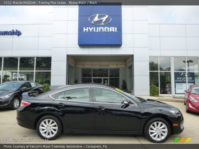 Ebony Black / Black 2012 Mazda MAZDA6 i Touring Plus Sedan