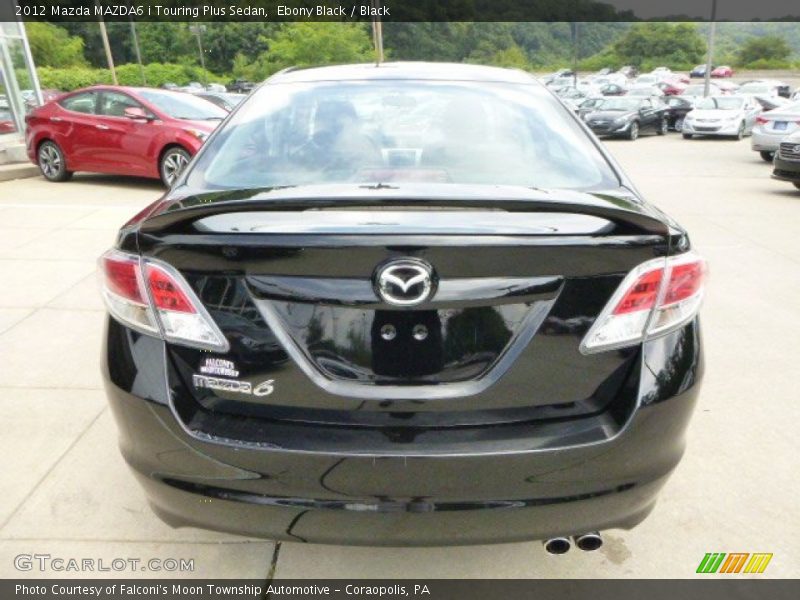 Ebony Black / Black 2012 Mazda MAZDA6 i Touring Plus Sedan