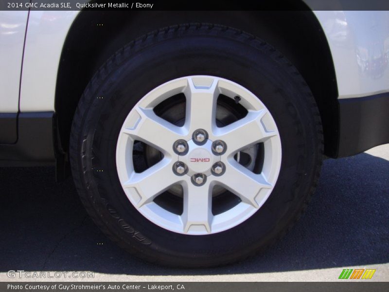 Quicksilver Metallic / Ebony 2014 GMC Acadia SLE