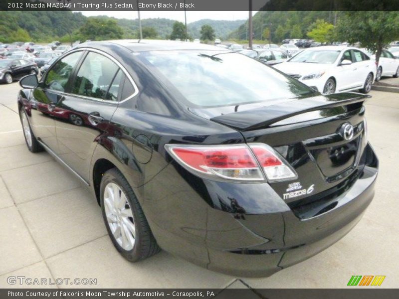 Ebony Black / Black 2012 Mazda MAZDA6 i Touring Plus Sedan