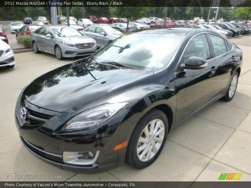 Ebony Black / Black 2012 Mazda MAZDA6 i Touring Plus Sedan