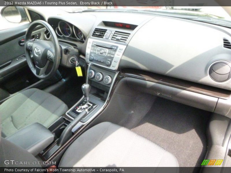 Ebony Black / Black 2012 Mazda MAZDA6 i Touring Plus Sedan