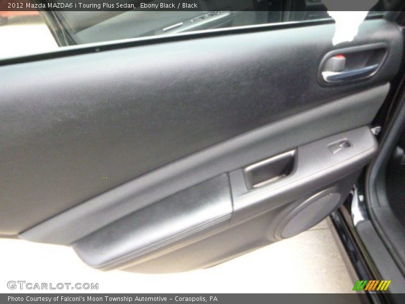 Ebony Black / Black 2012 Mazda MAZDA6 i Touring Plus Sedan