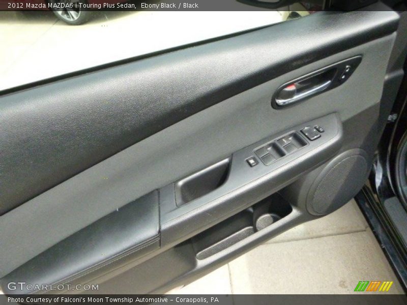 Ebony Black / Black 2012 Mazda MAZDA6 i Touring Plus Sedan
