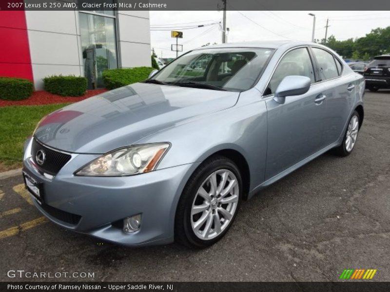 Glacier Frost Mica / Cashmere 2007 Lexus IS 250 AWD