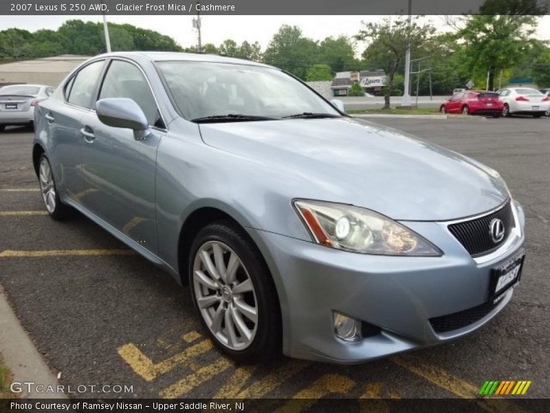 Glacier Frost Mica / Cashmere 2007 Lexus IS 250 AWD