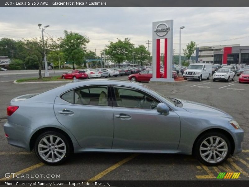Glacier Frost Mica / Cashmere 2007 Lexus IS 250 AWD