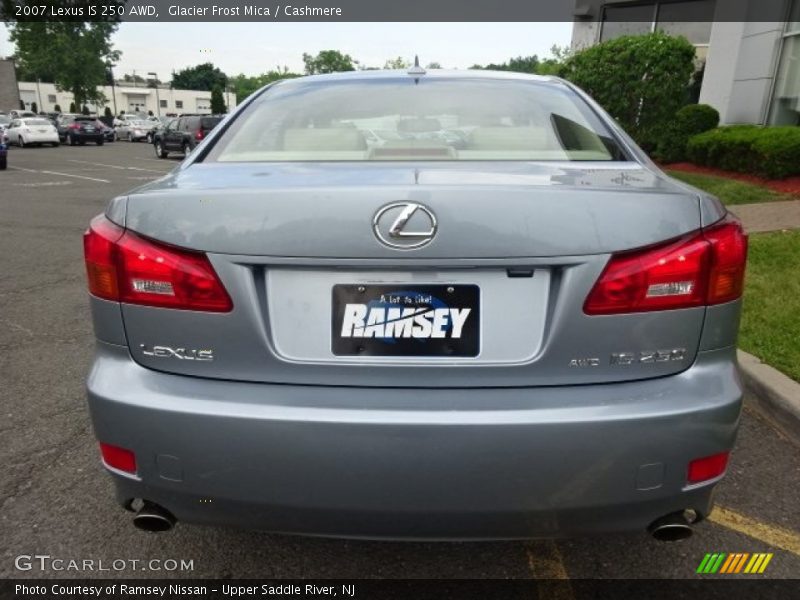 Glacier Frost Mica / Cashmere 2007 Lexus IS 250 AWD