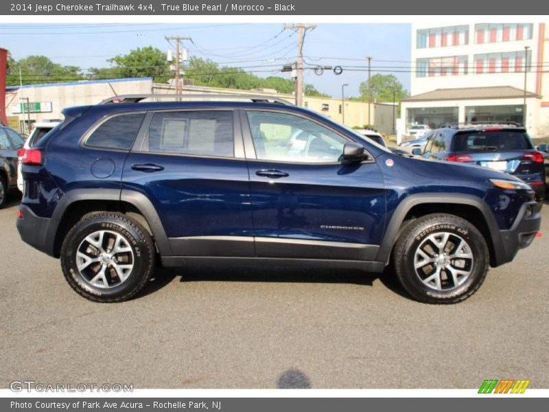  2014 Cherokee Trailhawk 4x4 True Blue Pearl