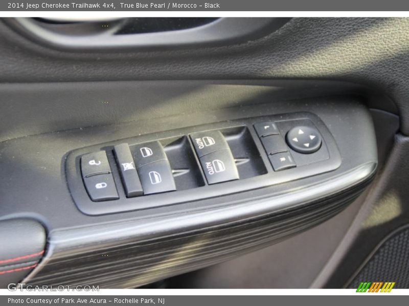 True Blue Pearl / Morocco - Black 2014 Jeep Cherokee Trailhawk 4x4