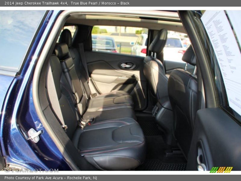True Blue Pearl / Morocco - Black 2014 Jeep Cherokee Trailhawk 4x4