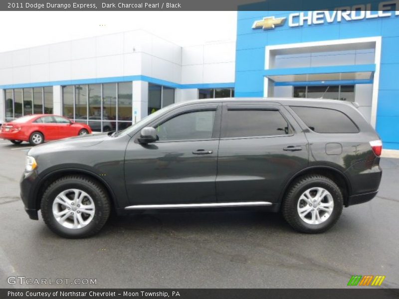 Dark Charcoal Pearl / Black 2011 Dodge Durango Express