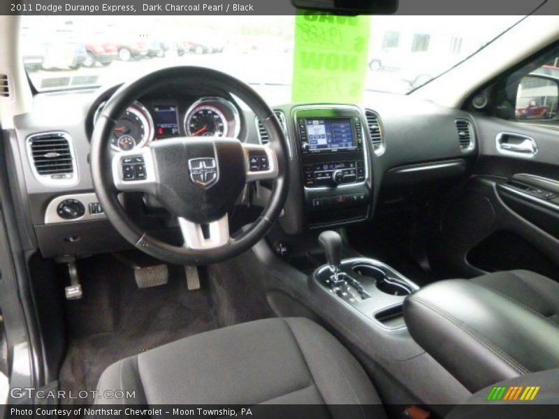 Dark Charcoal Pearl / Black 2011 Dodge Durango Express