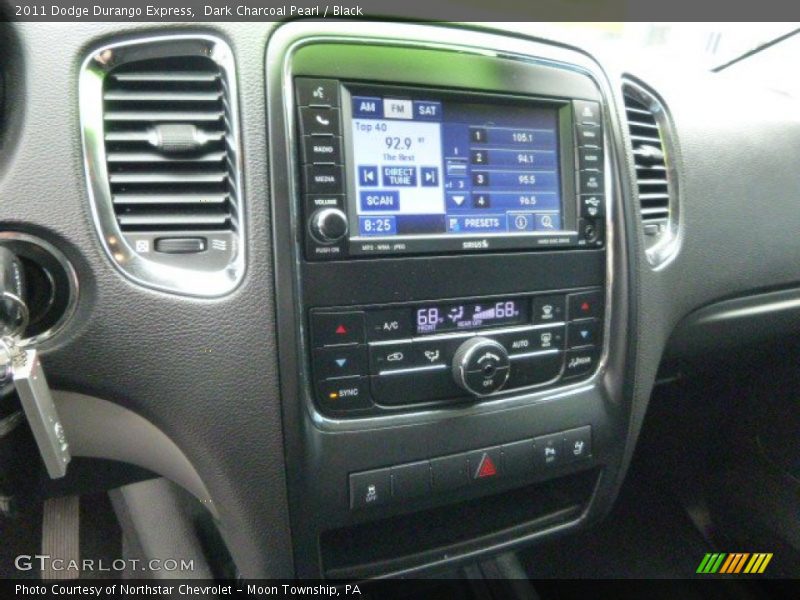Dark Charcoal Pearl / Black 2011 Dodge Durango Express