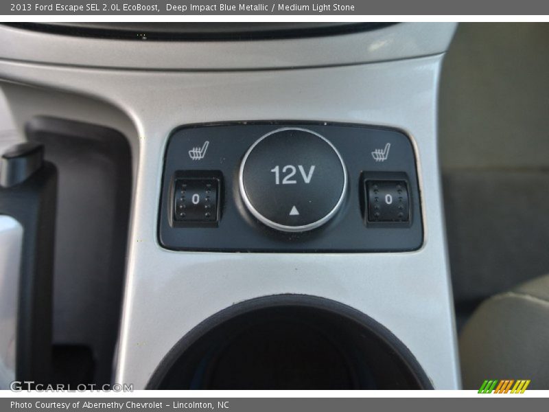 Deep Impact Blue Metallic / Medium Light Stone 2013 Ford Escape SEL 2.0L EcoBoost