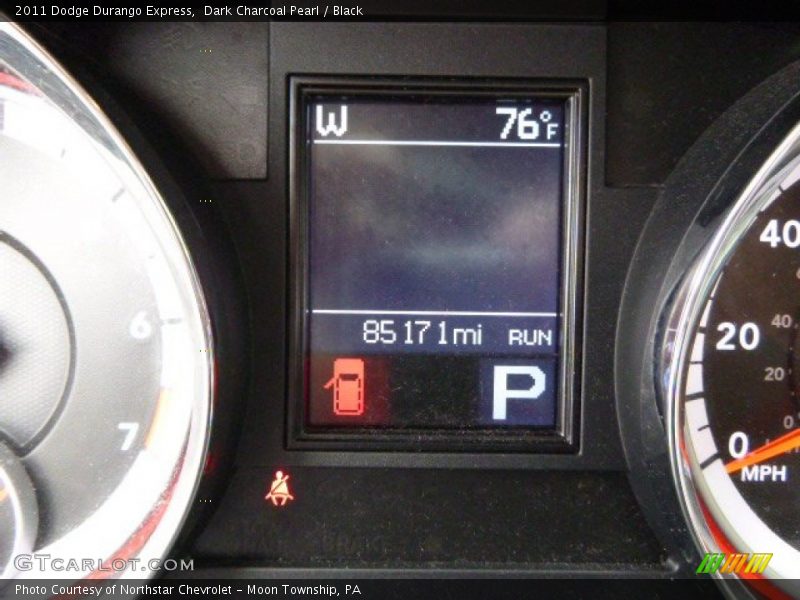 Dark Charcoal Pearl / Black 2011 Dodge Durango Express
