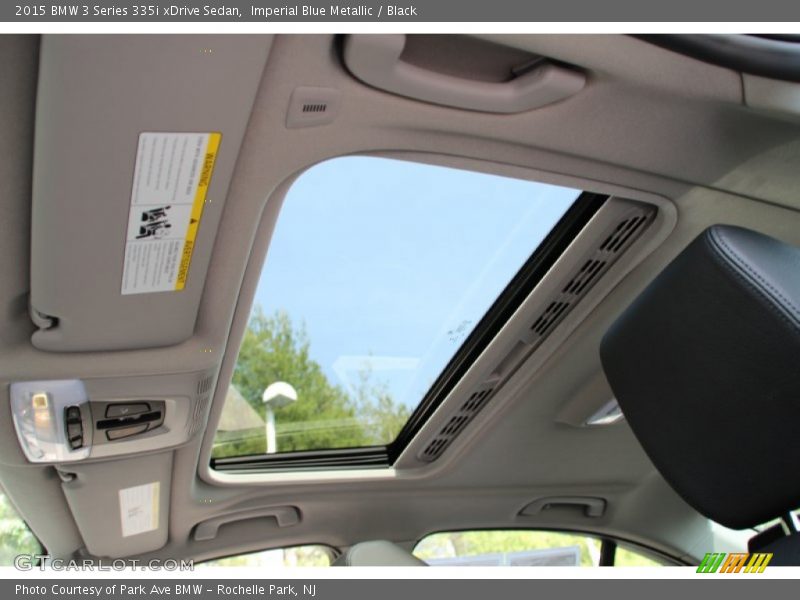 Imperial Blue Metallic / Black 2015 BMW 3 Series 335i xDrive Sedan