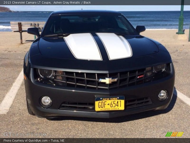 Ashen Gray Metallic / Black 2013 Chevrolet Camaro LT Coupe