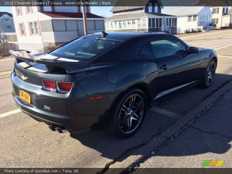 Ashen Gray Metallic / Black 2013 Chevrolet Camaro LT Coupe