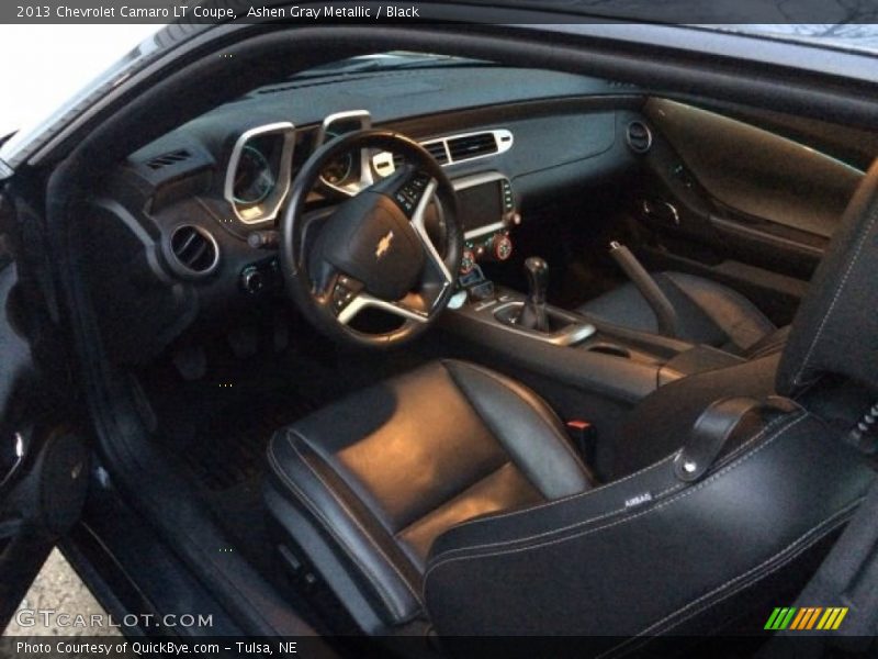 Black Interior - 2013 Camaro LT Coupe 