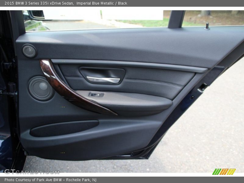 Imperial Blue Metallic / Black 2015 BMW 3 Series 335i xDrive Sedan