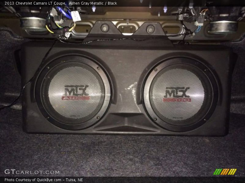 Ashen Gray Metallic / Black 2013 Chevrolet Camaro LT Coupe
