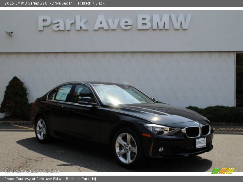 Jet Black / Black 2015 BMW 3 Series 328i xDrive Sedan