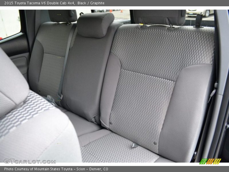 Black / Graphite 2015 Toyota Tacoma V6 Double Cab 4x4