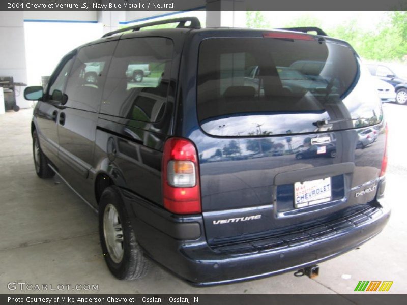 Navy Blue Metallic / Neutral 2004 Chevrolet Venture LS